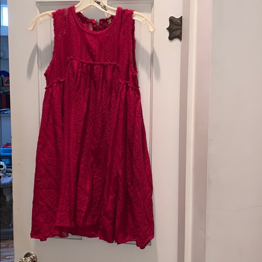 Free people red dress